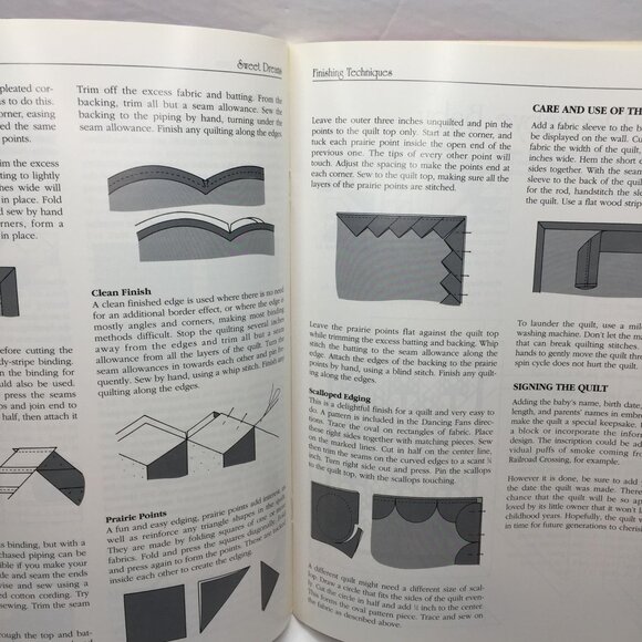 Vintage 1995 Sweet Dreams: Heirloom Quilts Babies Gordon Frost 17 Quilt Patterns - Picture 5 of 10